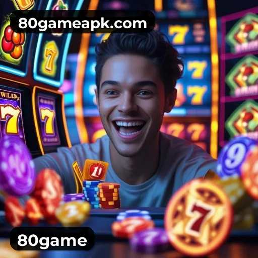 Aplicativo móvel 80game para iOS e Android